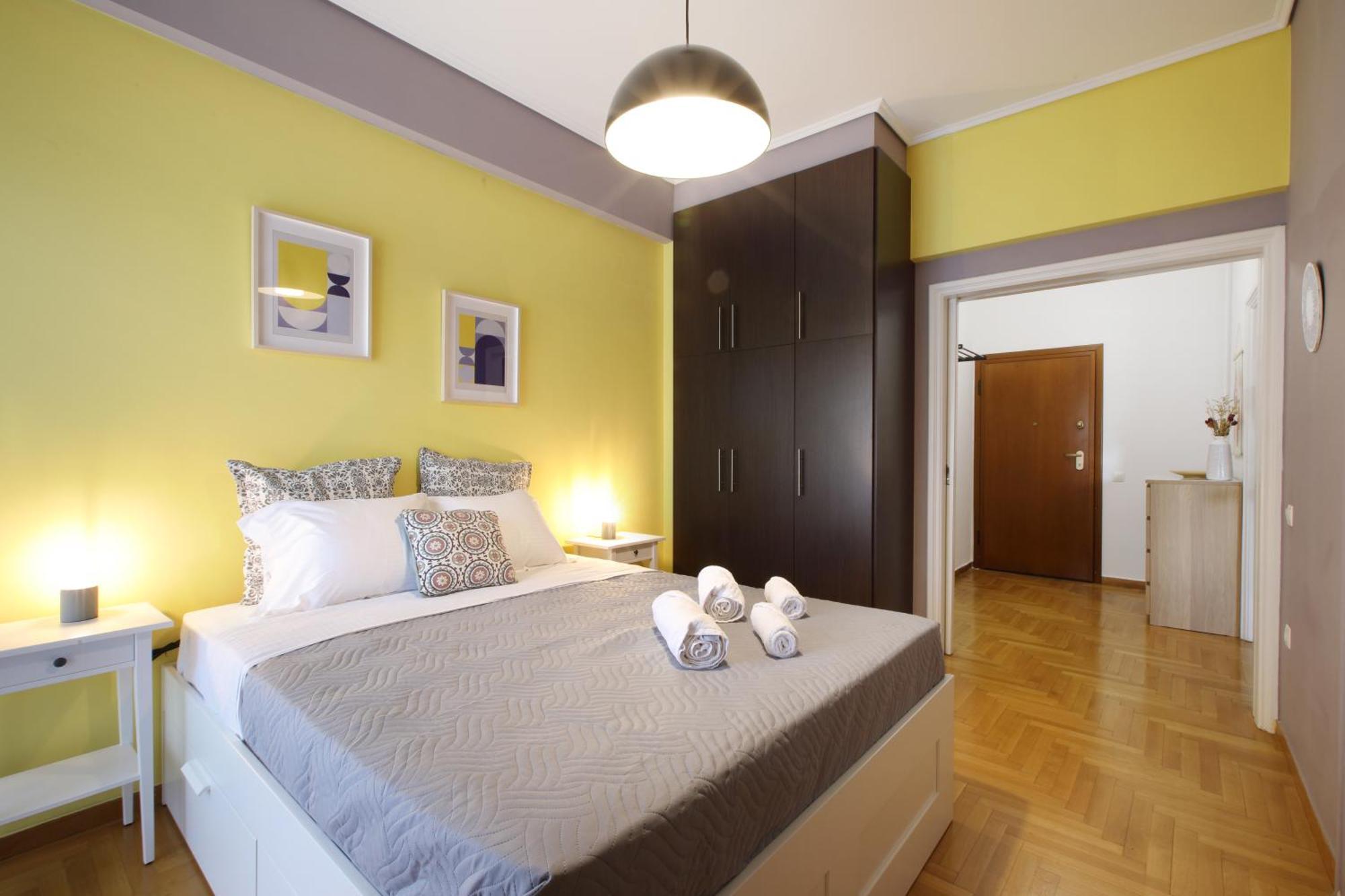 Modern 2Bd Apartment Next To Acropolis Ateny Zewnętrze zdjęcie